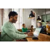 HP 700 belaidė įkraunama pelė, ambidekstrinė, RF belaidis + Bluetooth, 6000 DPI, juoda