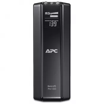 APC Power Saving Back-UPS RS 1500 230V CEE 7/5 nepertraukiamo maitinimo šaltinis (UPS), linijinis interaktyvus, 1.5 kVA, 865 W, 445 J, E/F tipas, VRLA baterija