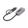 StarTech.com USB-C į Ethernet adapteris su USB-A jungtimi, 10/100/1000Mbps, USB 3.0 į Gigabit Ethernet tinklo adapteris, 15 cm laidu, USB GbE adapteris
