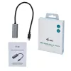 i-tec Metal USB-C Gigabit Ethernet Adapter, laidinis, USB Type-C, Ethernet, 1000 Mbit/s, pilka