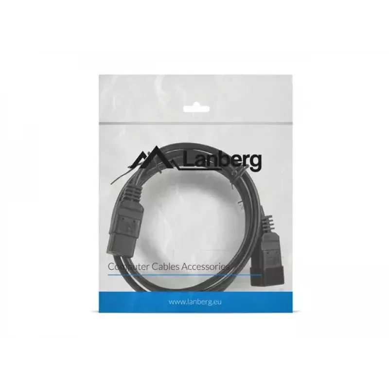 Maitinimo laidas Lanberg CA-C19E-10CC-0018-BK juodas 1,8 m