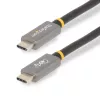 StarTech.com 3ft (1m) USB4 kabelis, USB-IF sertifikuotas USB-C kabelis, 40 Gbps, USB Type-C duomenų perdavimo kabelis, 100W galios tiekimas, 8K 60Hz, suderinamas su Thunderbolt 4/3/USB 3.2