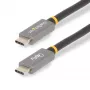 StarTech.com 3ft (1m) USB4 kabelis, USB-IF sertifikuotas USB-C kabelis, 40 Gbps, USB Type-C duomenų perdavimo kabelis, 100W galios tiekimas, 8K 60Hz, suderinamas su Thunderbolt 4/3/USB 3.2