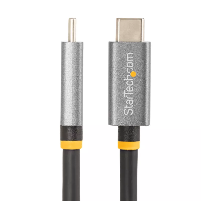 StarTech.com 3ft (1m) USB4 kabelis, USB-IF sertifikuotas USB-C kabelis, 40 Gbps, USB Type-C duomenų perdavimo kabelis, 100W galios tiekimas, 8K 60Hz, suderinamas su Thunderbolt 4/3/USB 3.2