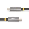 StarTech.com 3ft (1m) USB4 kabelis, USB-IF sertifikuotas USB-C kabelis, 40 Gbps, USB Type-C duomenų perdavimo kabelis, 100W galios tiekimas, 8K 60Hz, suderinamas su Thunderbolt 4/3/USB 3.2