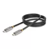 StarTech.com 3ft (1m) USB4 kabelis, USB-IF sertifikuotas USB-C kabelis, 40 Gbps, USB Type-C duomenų perdavimo kabelis, 100W galios tiekimas, 8K 60Hz, suderinamas su Thunderbolt 4/3/USB 3.2