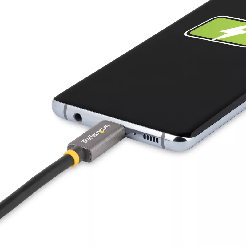 StarTech.com 3ft (1m) USB4 kabelis, USB-IF sertifikuotas USB-C kabelis, 40 Gbps, USB Type-C duomenų perdavimo kabelis, 100W galios tiekimas, 8K 60Hz, suderinamas su Thunderbolt 4/3/USB 3.2