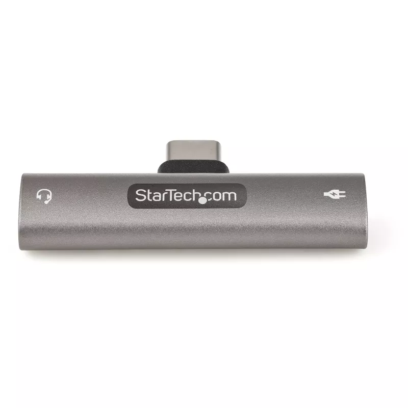 StarTech.com CDP235APDM USB-C garso ir krovimo adapteris su 3,5 mm TRRS ausinių lizdu ir 60 W USB-C Power Delivery, skirtas telefonui/planšetei/nešiojamajam kompiuteriui
