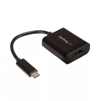 StarTech.com USB-C į DisplayPort adapteris – 4K 60Hz / 8K 30Hz – USB Type-C į DP 1.4 HBR2 adapteris – kompaktiškas USB-C (DP Alt Mode) monitoriaus vaizdo keitiklis – suderinamas su Thunderbolt 3