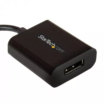 StarTech.com USB-C į DisplayPort adapteris – 4K 60Hz / 8K 30Hz – USB Type-C į DP 1.4 HBR2 adapteris – kompaktiškas USB-C (DP Alt Mode) monitoriaus vaizdo keitiklis – suderinamas su Thunderbolt 3