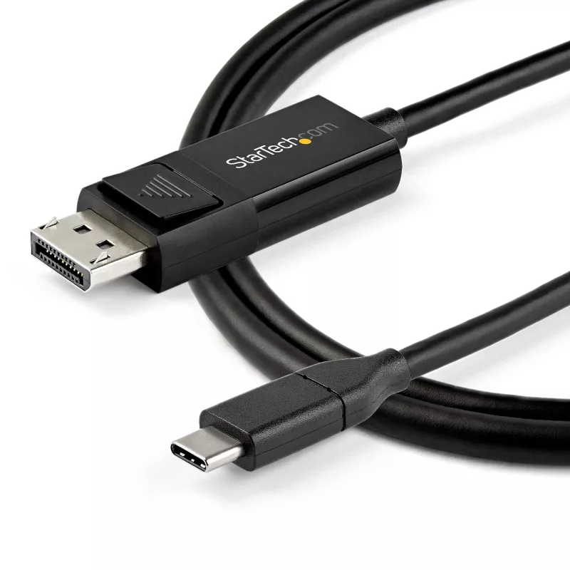 StarTech.com USB-C į DisplayPort 1.4 laidas, 1 m, 8K 60Hz / 4K, abipusis, HBR3/HDR/DSC, USB Type-C / Thunderbolt monitoriaus laidas