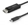 StarTech.com 6ft (2m) USB C į DisplayPort 1.4 laidas 8K 60Hz/4K – dvipusis DP į USB-C arba USB-C į DP atvirkščiamas vaizdo adapterio laidas – HBR3/HDR/DSC – USB Type C/TB3 monitoriaus laidas (CDP2DP142MBD)