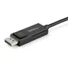 StarTech.com 6ft (2m) USB C į DisplayPort 1.4 laidas 8K 60Hz/4K – dvipusis DP į USB-C arba USB-C į DP atvirkščiamas vaizdo adapterio laidas – HBR3/HDR/DSC – USB Type C/TB3 monitoriaus laidas (CDP2DP142MBD)