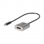 StarTech.com USB-C į DisplayPort adapteris – 8K/4K 60Hz USB-C į DisplayPort 1.4 adapteris – USB Type-C į DP monitoriaus vaizdo keitiklis – veikia su Thunderbolt 3 – su 12 colių ilgu pritvirtintu kabeliu