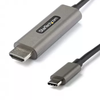 StarTech.com 10ft (3m) USB C į HDMI laidas 4K 60Hz su HDR10 - Ultra HD USB Type-C į 4K HDMI 2.0b vaizdo adapterio laidas - USB-C į HDMI HDR monitoriaus/ekrano keitiklis - DP 1.4 Alt Mode HBR3
