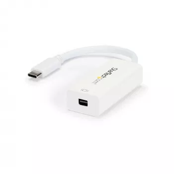 StarTech.com USB-C į Mini DisplayPort adapteris - 4K 60Hz - Baltas - USB 3.1 Type-C į Mini DP adapteris - Atnaujinta versija CDP2MDPEC