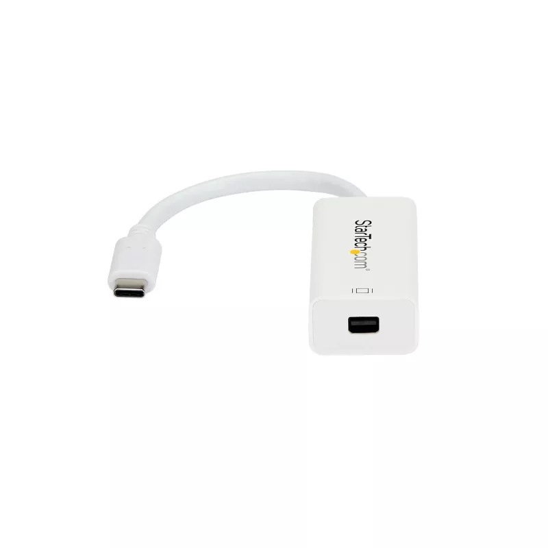 StarTech.com USB-C į Mini DisplayPort adapteris - 4K 60Hz - Baltas - USB 3.1 Type-C į Mini DP adapteris - Atnaujinta versija CDP2MDPEC
