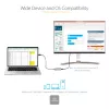 StarTech.com USB-C į Mini DisplayPort adapteris - 4K 60Hz USB-C į mDP adapteris - USB Type-C į Mini DP monitorių - vaizdo keitiklis - veikia su Thunderbolt 3 - 12 colių ilgio laidas - atnaujinta CDP2MDP versija