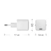 dbramante1928 re-charge Pro - EU sieninis įkroviklis - USB-C 30W