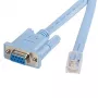 StarTech.com 6 pėdų RJ45 į DB9 Cisco konsolės valdymo maršrutizatoriaus laidas - M/F