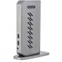 StarTech.com universali USB-C / USB-A dokų stotelė su dviem 4K 60Hz HDMI/DisplayPort, 6x USB-A, GbE, USB 3.1 Gen 1, skirta Windows/Mac