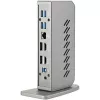 StarTech.com universali USB-C / USB-A dokų stotelė su dviem 4K 60Hz HDMI/DisplayPort, 6x USB-A, GbE, USB 3.1 Gen 1, skirta Windows/Mac