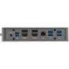 StarTech.com universali USB-C / USB-A dokų stotelė su dviem 4K 60Hz HDMI/DisplayPort, 6x USB-A, GbE, USB 3.1 Gen 1, skirta Windows/Mac