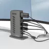 StarTech.com universali USB-C / USB-A dokų stotelė su dviem 4K 60Hz HDMI/DisplayPort, 6x USB-A, GbE, USB 3.1 Gen 1, skirta Windows/Mac