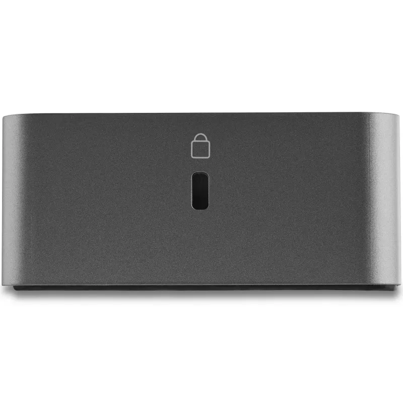 StarTech.com Universal Laptop Dock – USB-C ir USB-A dokas, dvigubas 4K DP ir HDMI, 100W PD, Mac / Windows / Chrome OS, 4x USB 5Gbps šakotuvas, GbE