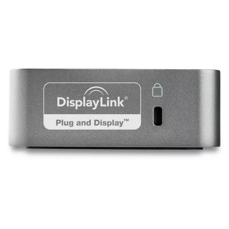 StarTech.com USB-C dokas – dviejų monitorių 1080p HDMI nešiojamojo kompiuterio dokų stotis – 65W galios tiekimas – 1x USB-C, 3x USB-A, Ethernet – dviejų vaizdo ekranų USB 3.1 Gen 1 Type-C dokas – Mac ir Windows