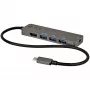 StarTech.com USB-C kelių prievadų adapteris – USB-C į HDMI 2.0b 4K 60Hz (HDR10), 100W Power Delivery perdavimas, 4 prievadų USB 3.0 šakotuvas – USB Type-C mini dokas – 30 cm ilgio kabelis