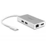StarTech.com USB-C kelių prievadų adapteris – USB-C kelioninis dokas su 4K HDMI, 60 W maitinimo perdavimu, GbE, 2 prievadų USB-A 3.0 šakotuvu – nešiojamas mini USB Type-C dokas nešiojamam kompiuteriui – baltas