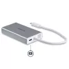 StarTech.com USB-C kelių prievadų adapteris – USB-C kelioninis dokas su 4K HDMI, 60 W maitinimo perdavimu, GbE, 2 prievadų USB-A 3.0 šakotuvu – nešiojamas mini USB Type-C dokas nešiojamam kompiuteriui – baltas