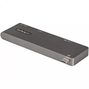 StarTech.com USB-C kelių prievadų adapteris, skirtas MacBook Pro/Air – USB Type-C į 4K HDMI, 100W Power Delivery, SD/MicroSD lizdas, 2 prievadų USB 3.0 šakotuvas – nešiojamas USB-C mini dokas