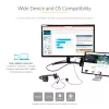 StarTech.com USB-C kelių prievadų adapteris – USB-C į 4K 60Hz HDMI 2.0, 100W PD įkrovimas, 3 prievadų USB 3.0 šakotuvas, garsas – USB-C mini dokas – nešiojamas USB Type-C kelioninis dokas