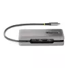 StarTech.com USB-C kelių prievadų adapteris – 4K 60Hz HDMI/DP – 3 prievadų USB centras – 100W Power Delivery perdavimas – GbE – kelioninė mini dokovimo stotelė su įkrovimu – 30 cm apvyniojamas kabelis