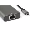 StarTech.com USB-C kelių prievadų adapteris – 10Gbps USB Type-C mini dokas su 4K 30Hz HDMI – 100W maitinimo perdavimas – 3 prievadų USB šakotuvas, GbE – USB 3.1/3.2 Gen 2 nešiojamojo kompiuterio dokas – 25 cm kabelis