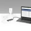 StarTech.com USB-C kelių prievadų adapteris – 10Gbps USB Type-C mini dokas su 4K 30Hz HDMI – 100W maitinimo perdavimas – 3 prievadų USB šakotuvas, GbE – USB 3.1/3.2 Gen 2 nešiojamojo kompiuterio dokas – 25 cm kabelis
