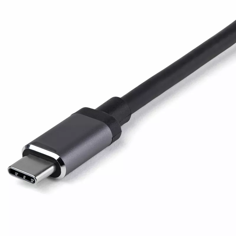 StarTech.com USB-C kelių prievadų adapteris - USB-C į HDMI arba Mini DisplayPort 4K 60Hz, 100W PD perdavimas, 4 prievadų 10Gbps USB šakotuvas - USB Type-C mini dokas - su 30 cm laidu