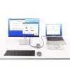 StarTech.com USB-C kelių prievadų adapteris – HDMI/VGA – 4K 60Hz – 3 prievadų USB centras – 100W Power Delivery perdavimas – GbE – kelioninė mini dokavimo stotelė su įkrovimu – 1 pėdos/30 cm apvyniojamas kabelis
