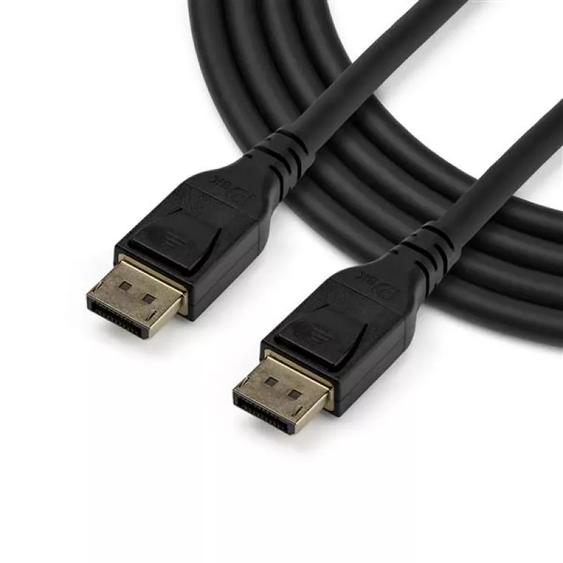 StarTech.com 5 m VESA sertifikuotas DisplayPort 1.4 laidas, 8K 60Hz HBR3 HDR, UHD DisplayPort į DisplayPort monitoriaus laidas, Ultra HD 4K 120Hz DP 1.4 vaizdo laidas M/M DP jungtis