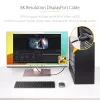 StarTech.com 1 m DisplayPort 2.1 laidas, VESA sertifikuotas DP40, UHBR10/HDR/HDCP 2.2, 8K 60Hz/4K 144Hz su DSC 1.2a, 40Gbps, DP 2.1 laidas, UHD monitoro laidas, M/M