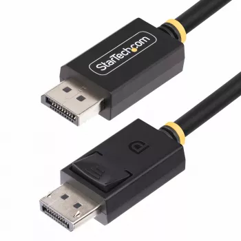 StarTech.com 2m DisplayPort 2.1 laidas, VESA sertifikuotas DP40, UHBR10/HDR/HDCP 2.2, 8K 60Hz/4K 144Hz su DSC 1.2a, 40Gbps, DP 2.1 laidas, UHD monitoriui, M/M