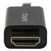 StarTech.com 6ft (2 m) DisplayPort į HDMI laidas - 4K 30Hz - DisplayPort į HDMI adapterio laidas - DP 1.2 į HDMI monitoriaus laidas keitiklis - Užfiksuojanti DP jungtis - Pasyvus DP į HDMI laidas