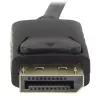 StarTech.com 6ft (2 m) DisplayPort į HDMI laidas - 4K 30Hz - DisplayPort į HDMI adapterio laidas - DP 1.2 į HDMI monitoriaus laidas keitiklis - Užfiksuojanti DP jungtis - Pasyvus DP į HDMI laidas
