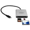 StarTech.com USB 3.0 kortelių skaitytuvas / rašytuvas su USB-C – SD, microSD, CompactFlash