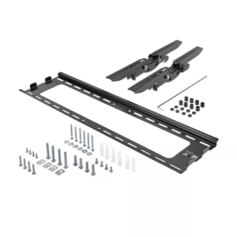 StarTech.com TV laikiklis sieninis, pakreipiamas, 81,3 cm (32 inch)–190,5 cm (75 inch), VESA 75×75–600×400 mm, juodas