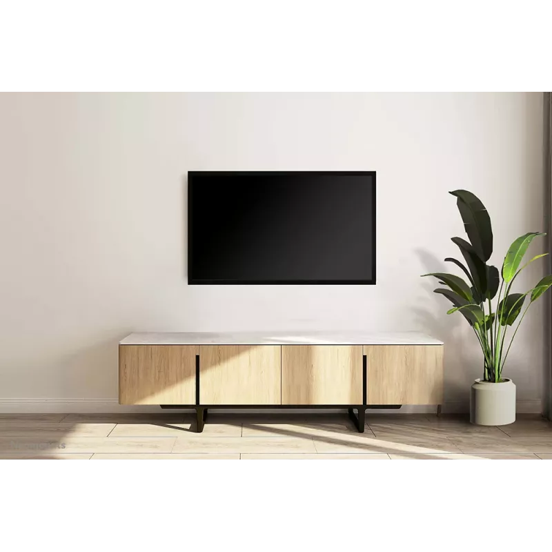 Neomounts FPMA-W300BLACK TV laikiklis sieninis 32-55 colių – itin plokščias