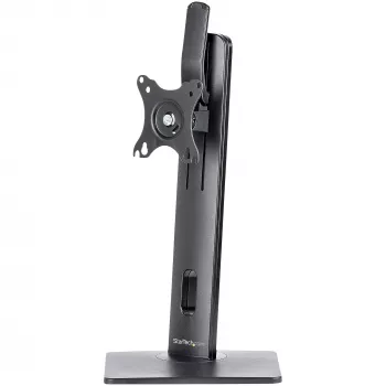 StarTech.com laisvai pastatomas monitoriaus stovas – reguliuojamo aukščio monitoriaus stovas – VESA laikikliams iki 32 colių (7 kg) – ergonomiškas monitoriaus stovas ant stalo – pakreipimas / pasukimas / sukimas