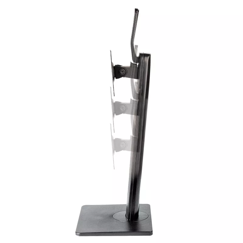 StarTech.com laisvai pastatomas monitoriaus stovas – reguliuojamo aukščio monitoriaus stovas – VESA laikikliams iki 32 colių (7 kg) – ergonomiškas monitoriaus stovas ant stalo – pakreipimas / pasukimas / sukimas